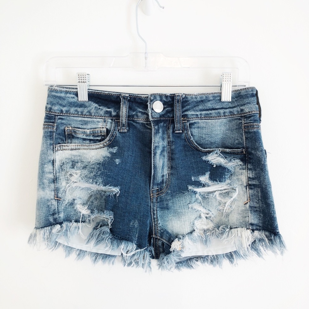 American Eagle Distressed Jean Shorts